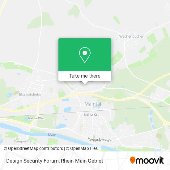 Карта Design Security Forum