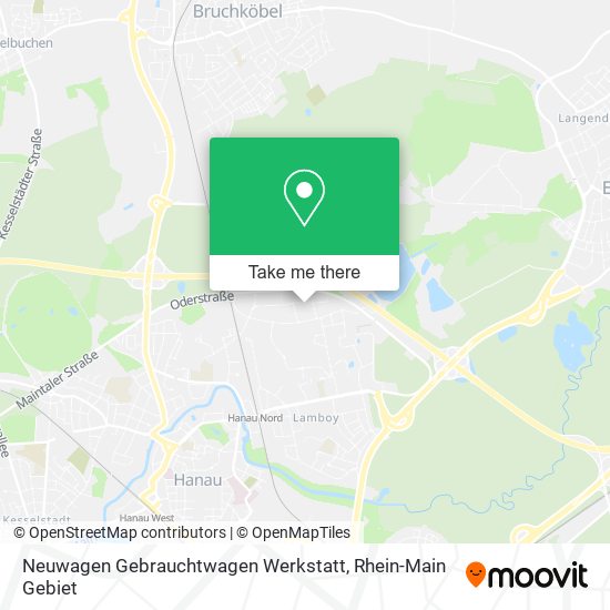 Neuwagen Gebrauchtwagen Werkstatt map