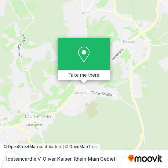 Idsteincard e.V. Oliver Kaiser map