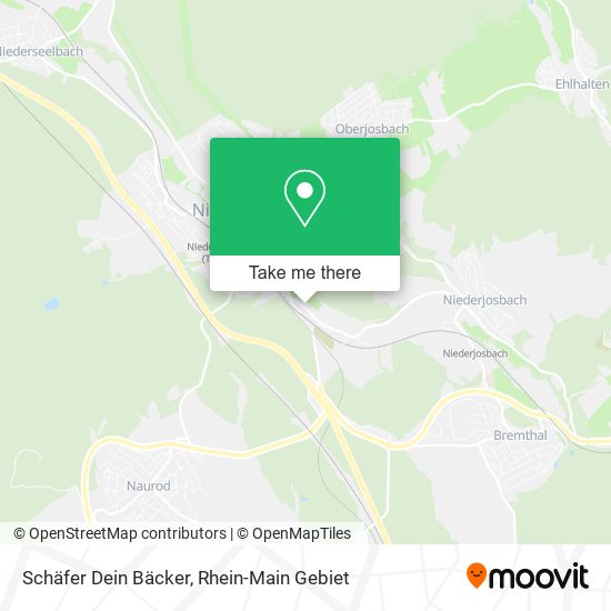 Schäfer Dein Bäcker map