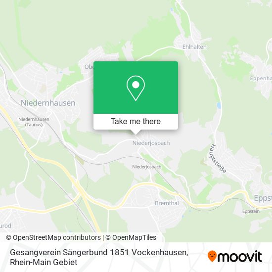Gesangverein Sängerbund 1851 Vockenhausen map
