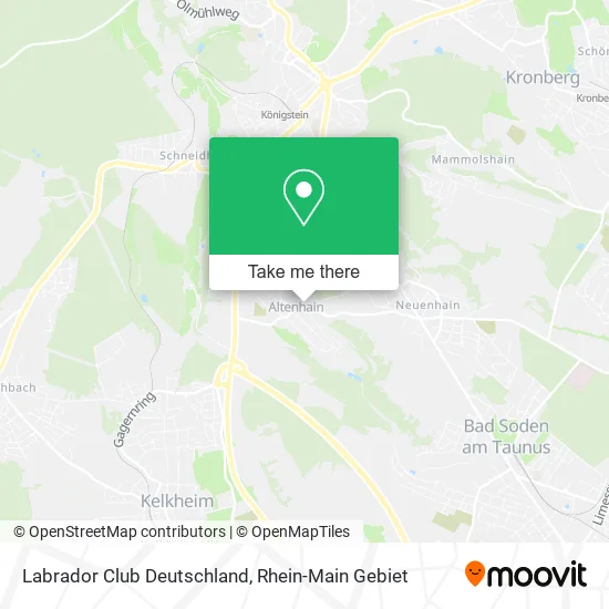 Карта Labrador Club Deutschland