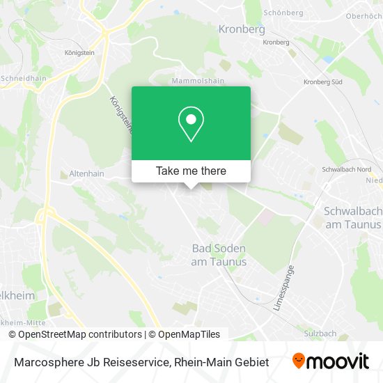 Marcosphere Jb Reiseservice map
