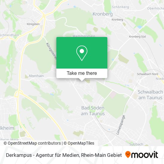 Derkampus - Agentur für Medien map