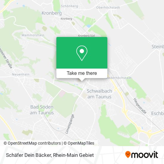 Schäfer Dein Bäcker map