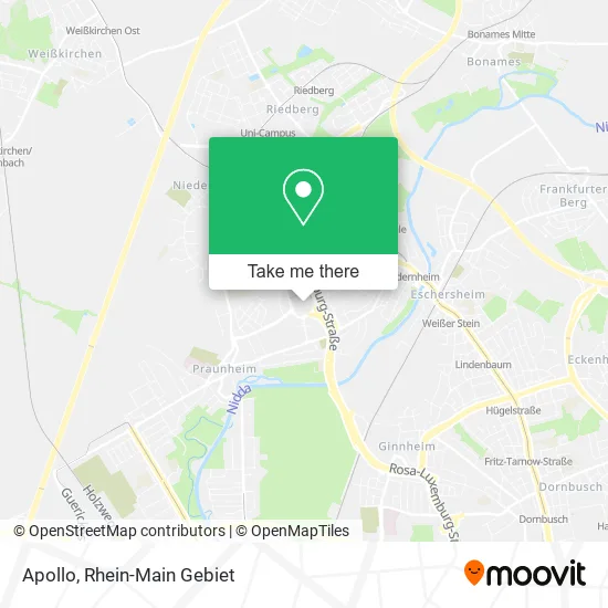 Карта Apollo