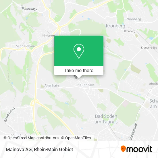 Карта Mainova AG