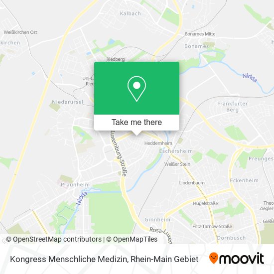 Kongress Menschliche Medizin map