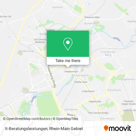 Карта It-Beratungsleistungen