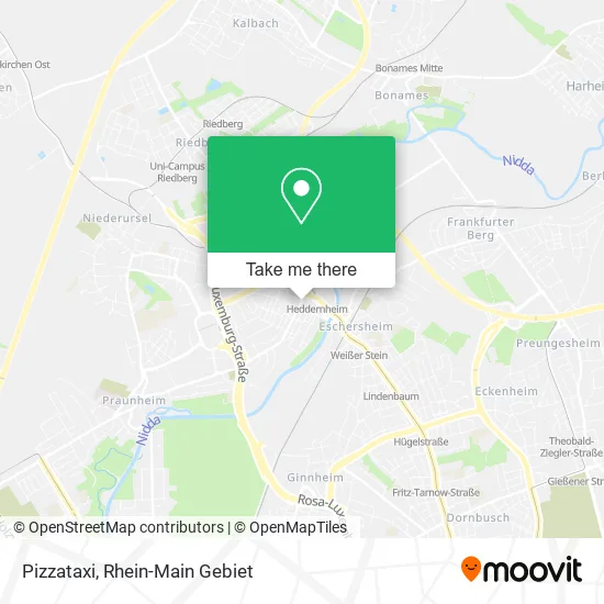 Карта Pizzataxi