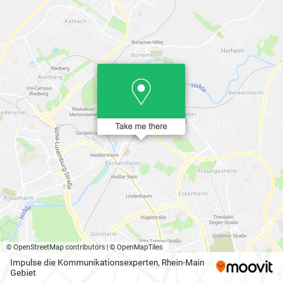 Impulse die Kommunikationsexperten map