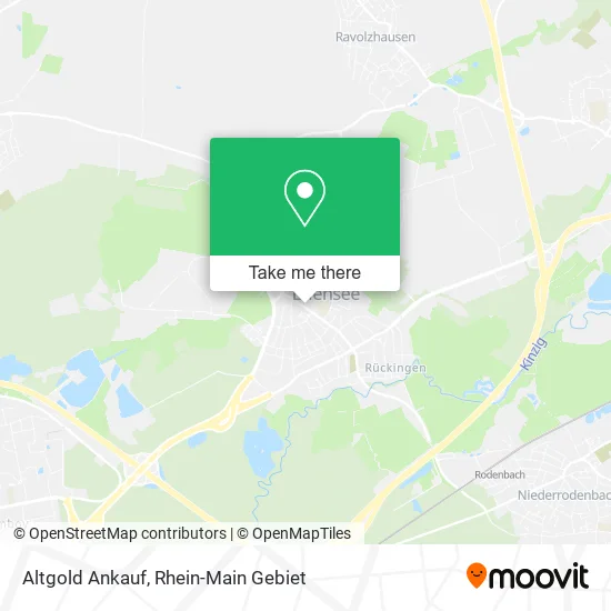 Карта Altgold Ankauf
