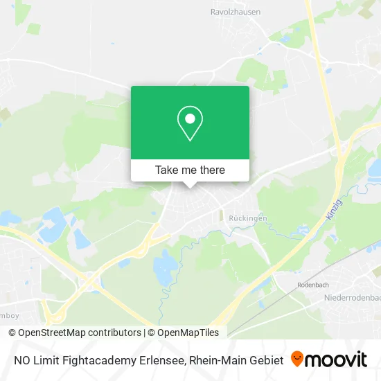 Карта NO Limit Fightacademy Erlensee