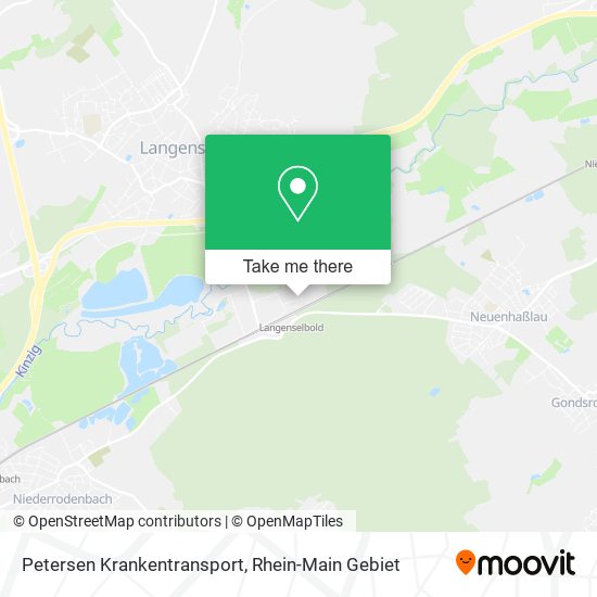 Petersen Krankentransport map