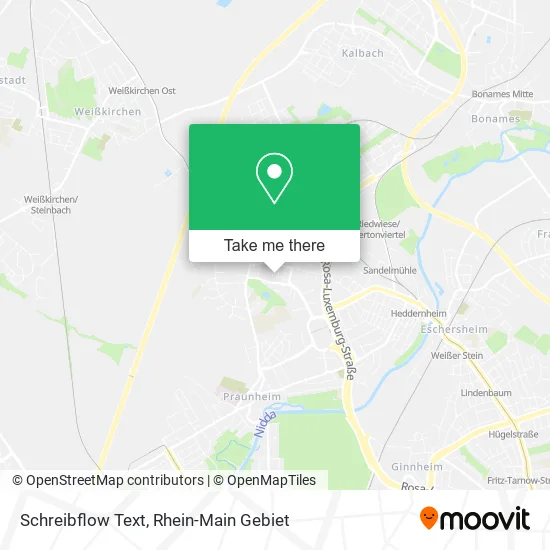 Карта Schreibflow Text