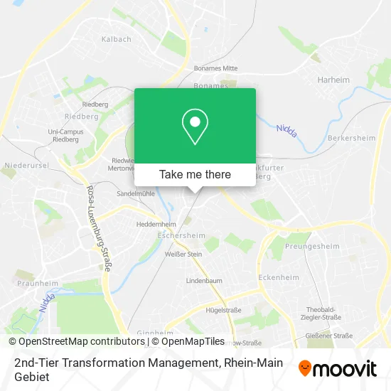 Карта 2nd-Tier Transformation Management