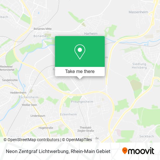 Neon Zentgraf Lichtwerbung map