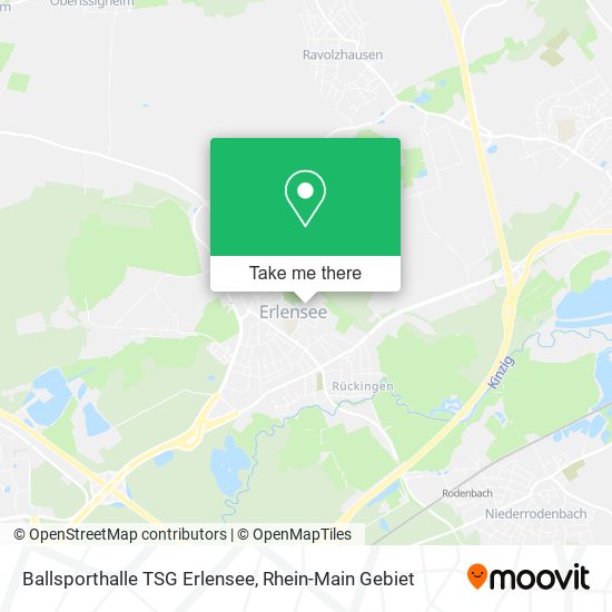 Ballsporthalle TSG Erlensee map