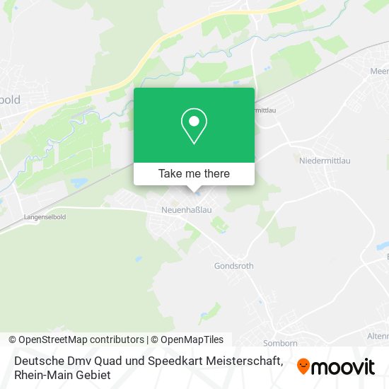 Deutsche Dmv Quad und Speedkart Meisterschaft map
