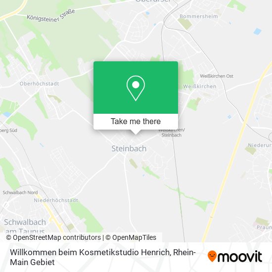Willkommen beim Kosmetikstudio Henrich map
