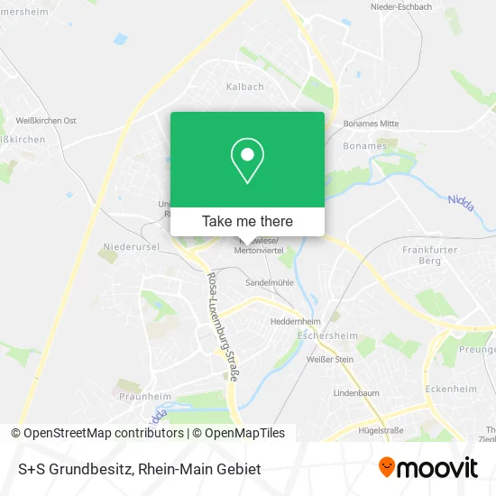 S+S Grundbesitz map