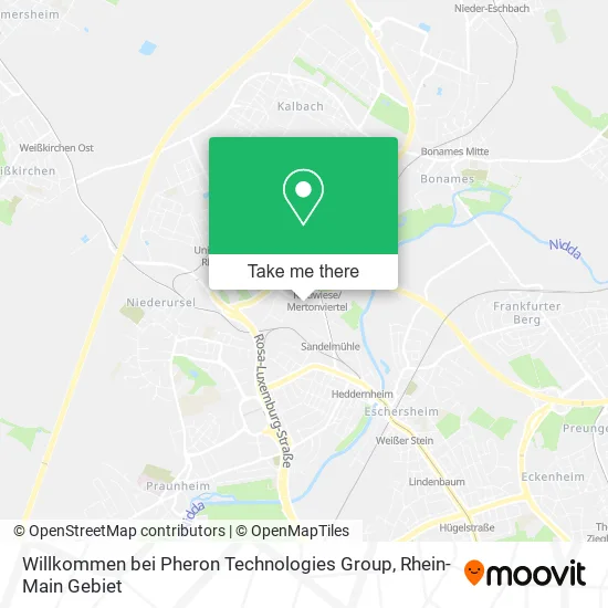 Карта Willkommen bei Pheron Technologies Group