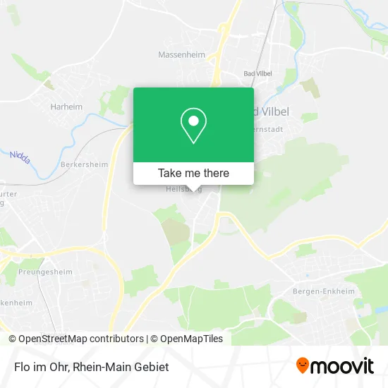 Карта Flo im Ohr