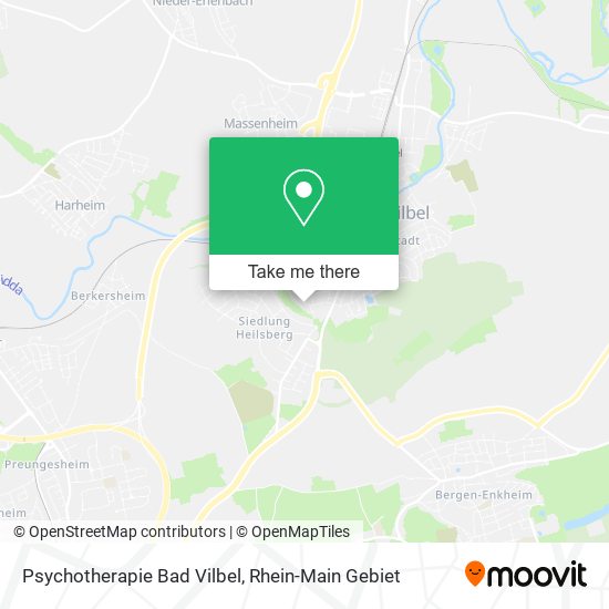 Psychotherapie Bad Vilbel map