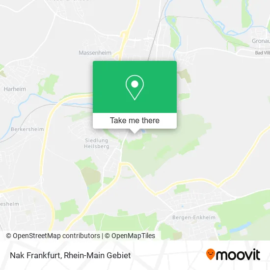 Карта Nak Frankfurt