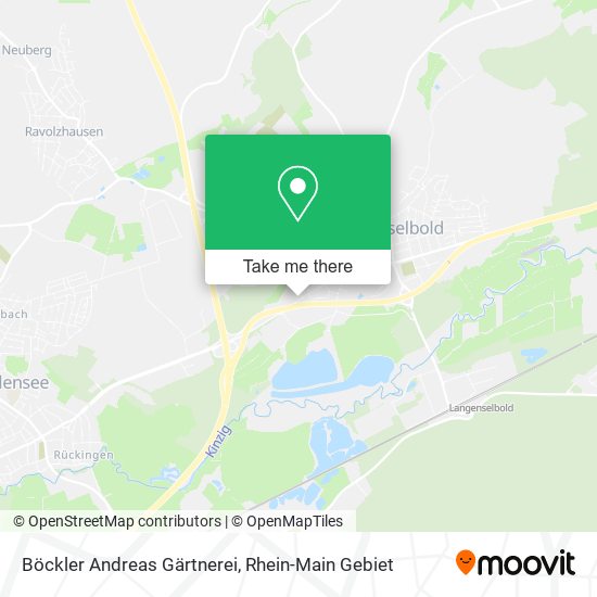 Böckler Andreas Gärtnerei map