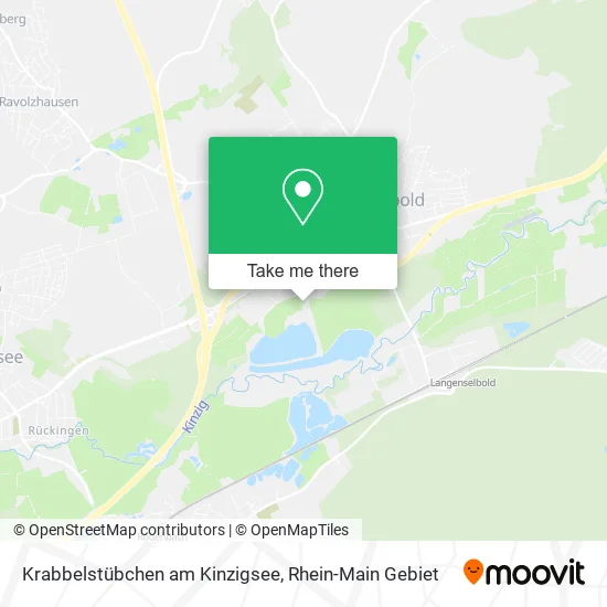 Карта Krabbelstübchen am Kinzigsee