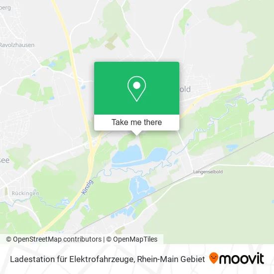 Карта Ladestation für Elektrofahrzeuge