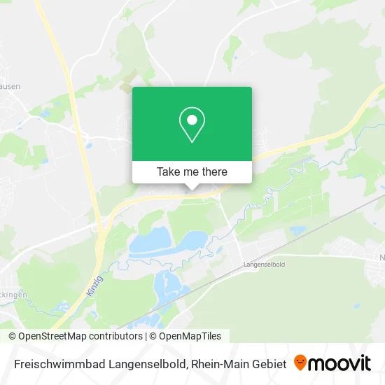 Карта Freischwimmbad Langenselbold