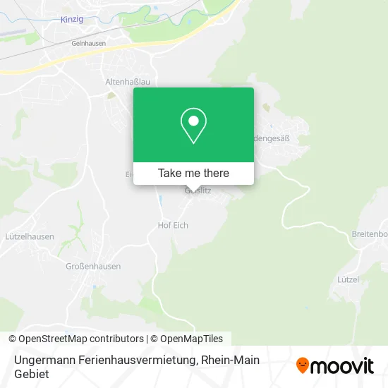 Карта Ungermann Ferienhausvermietung
