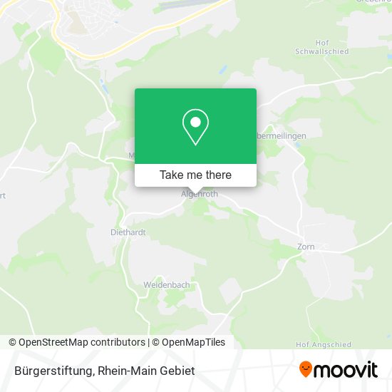 Карта Bürgerstiftung
