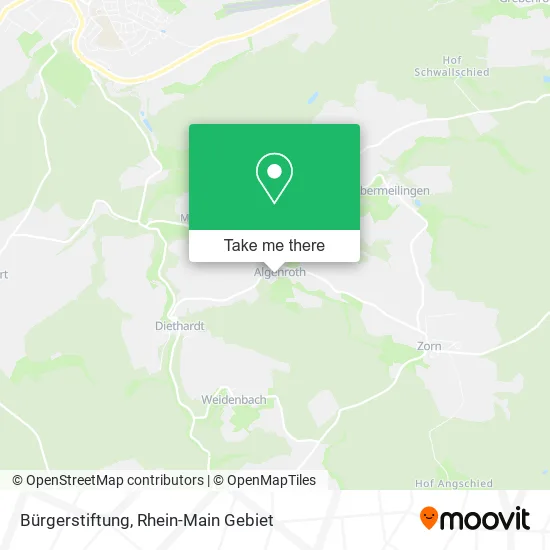 Карта Bürgerstiftung