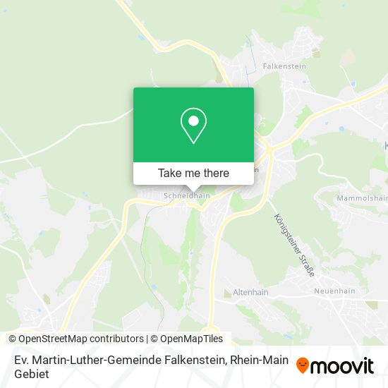 Ev. Martin-Luther-Gemeinde Falkenstein map