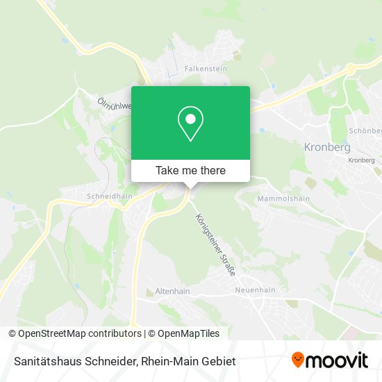 Sanitätshaus Schneider map