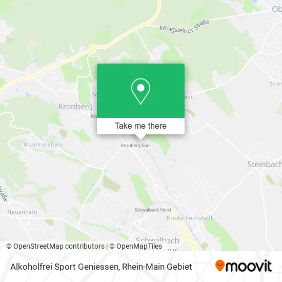 Карта Alkoholfrei Sport Geniessen