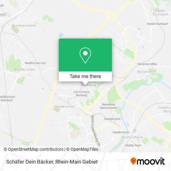 Schäfer Dein Bäcker map