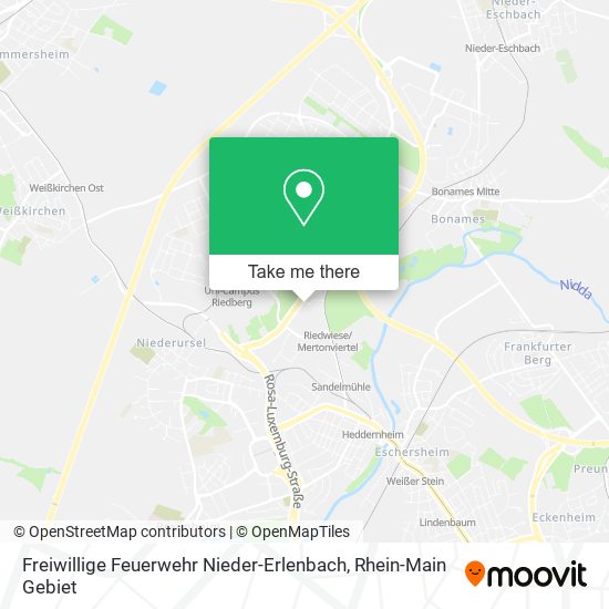 Freiwillige Feuerwehr Nieder-Erlenbach map