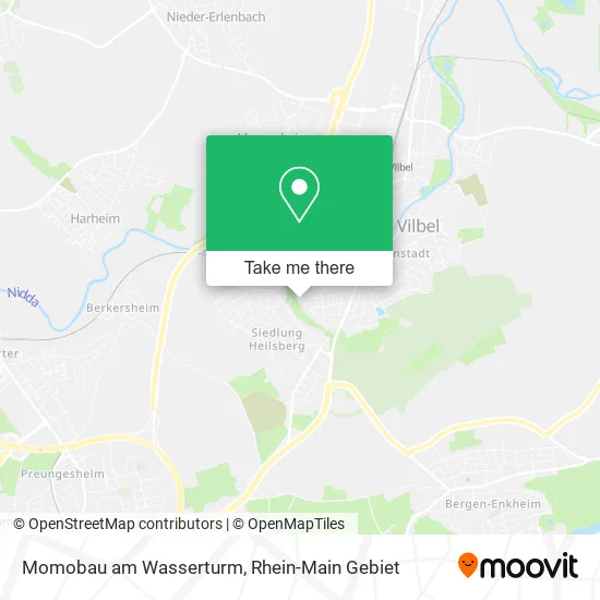 Карта Momobau am Wasserturm