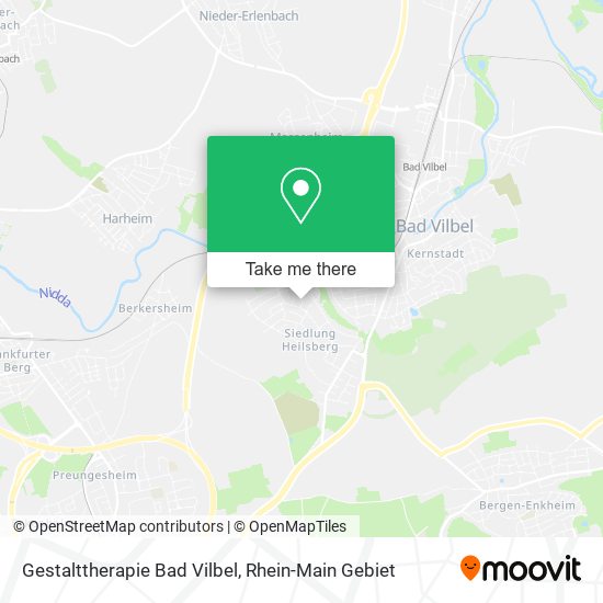 Gestalttherapie Bad Vilbel map