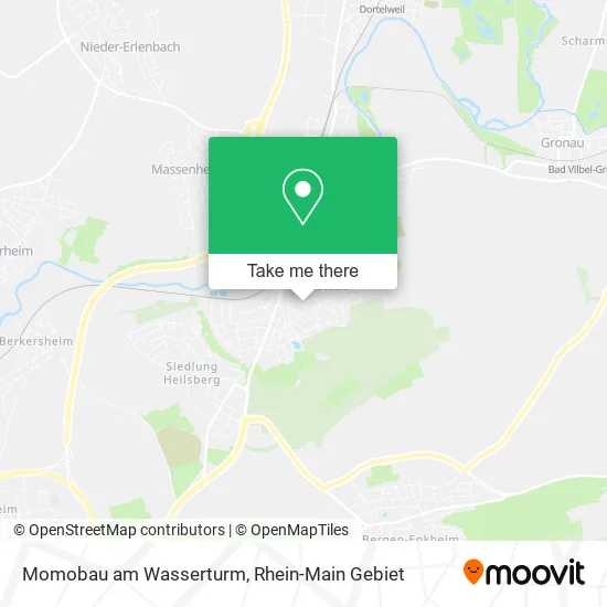 Карта Momobau am Wasserturm