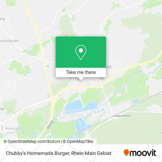 Карта Chubby's Homemade Burger