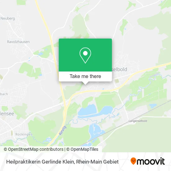 Карта Heilpraktikerin Gerlinde Klein