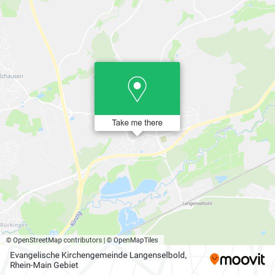 Evangelische Kirchengemeinde Langenselbold map