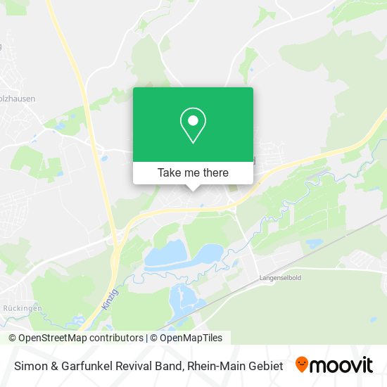 Simon & Garfunkel Revival Band map