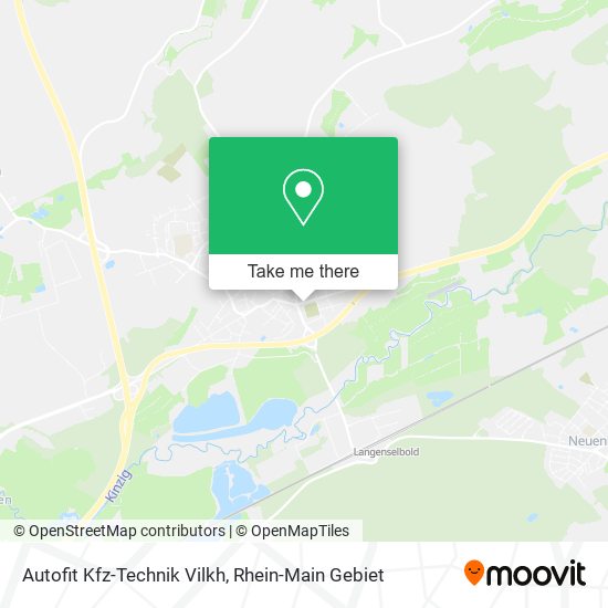 Autofit Kfz-Technik Vilkh map