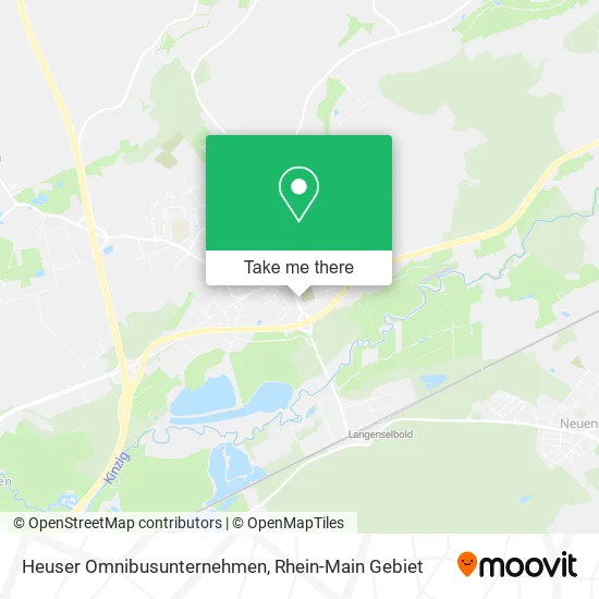 Карта Heuser Omnibusunternehmen